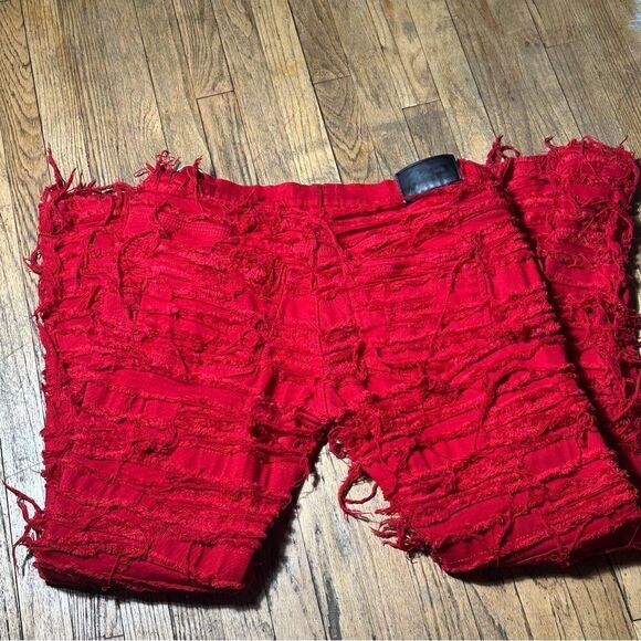 AHP | Jeans | Mens Red Jeans Size 40 - Picture 9 of 9